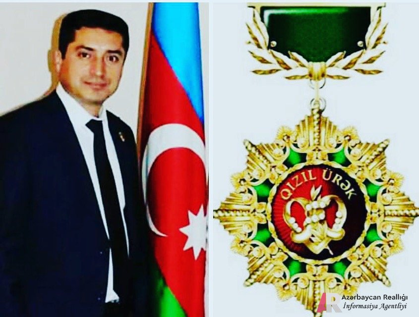 Nazir Hətəmov “Qızıl Ürək” medalı ilə təltif olunub