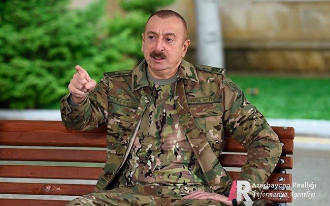 Millətimizə və dövlətimizə tariximizin ən böyük qələbəsini yaşadan müzəffər SƏRKƏRDƏ...
