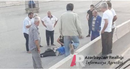 Bakıda bir daha yaşlı süpürgəçi qadını maşın vurdu - FOTO