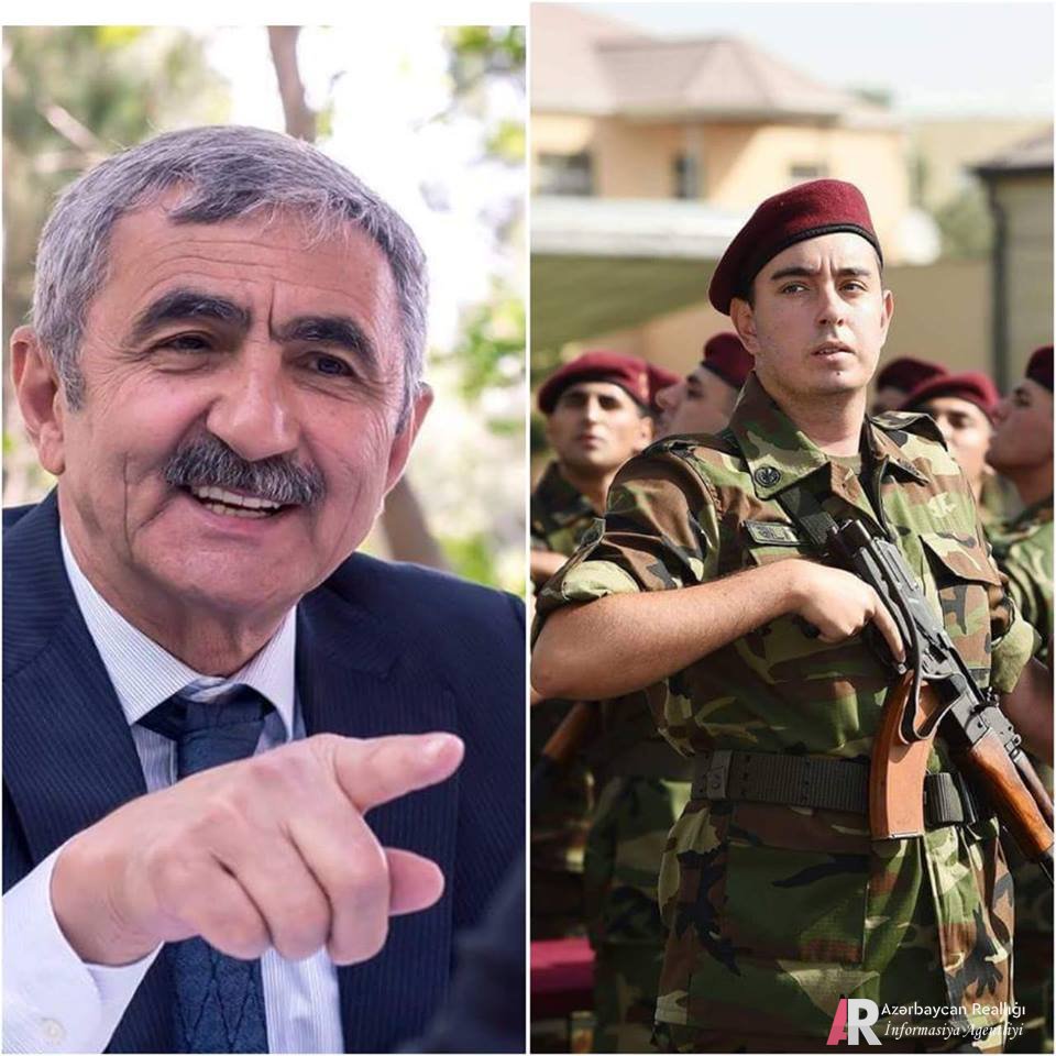 "Heydər Əliyevin hərbi forma geyinməsini, alqışlayıram  ona Vətənə ləyaqətlə qulluq etməsini arzulayıram" - Vəkil Aslan İsmayılov