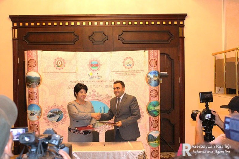 Özbəkistanda Azərbaycan Mədəniyyət Mərkəzində “Azərbaycan tarixi muzeyi”nin açılışı olub - FOTOLAR