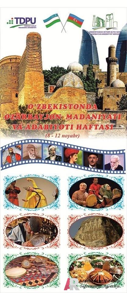 Özbəkistanda “Azərbaycan mədəniyyəti və ədəbiyyati həftəsi” keçiriləcəkdir.