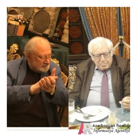 Milli Şuranın fəxri sədri Rüstəm İbrahimbəyov Bakıda hakimyyətyönlü şəxslərlə doğum gününü qeyd edir - FOTOLAR