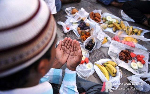 Ramazanın ilk gününün duası - İmsak və iftar vaxtı