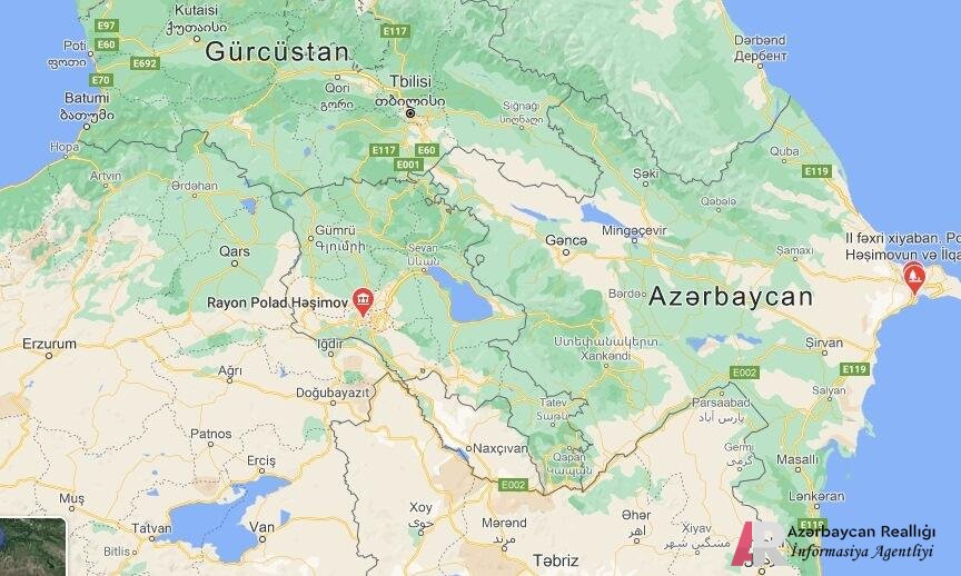 Гугл карта армении