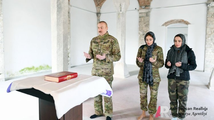 Şuşada yeni məscidin təməli qoyuldu