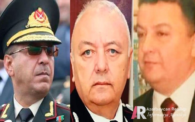 Azərbaycanda həbsə düşən generallar - FOTOLAR