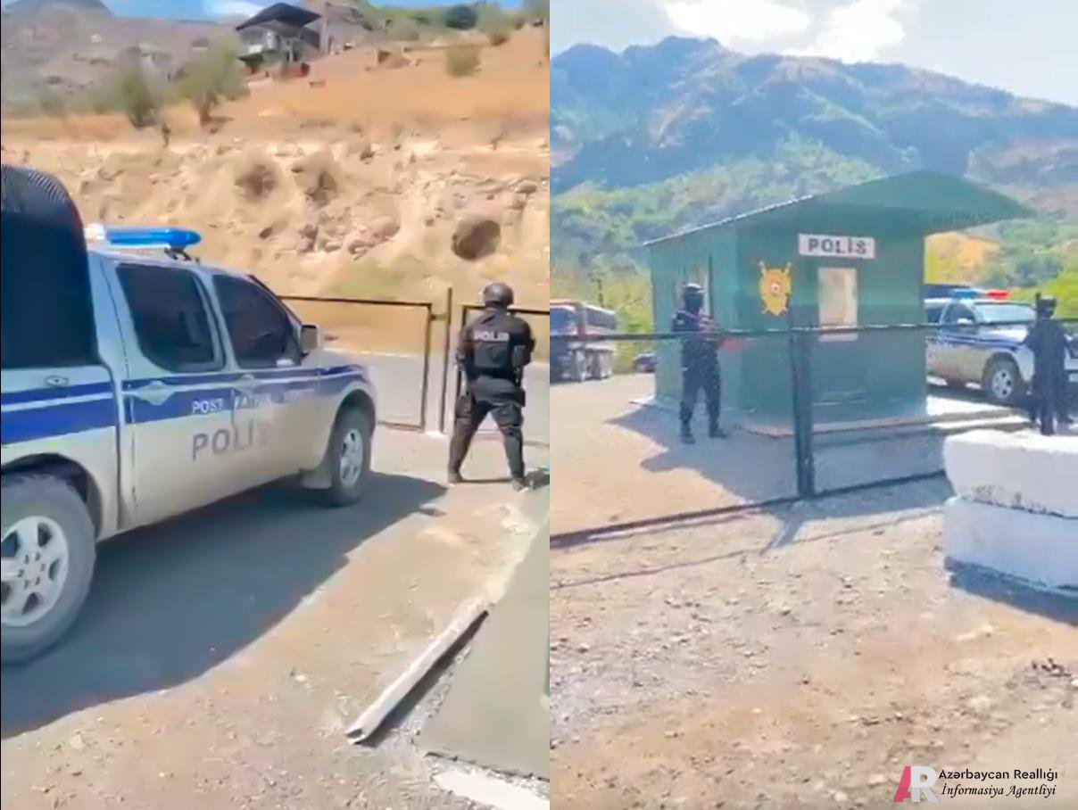 AZƏRBAYCAN-ERMƏNİSTAN SƏRHƏDİNDƏ İLK GÖMRÜK! - Bu gecədən etibarən fəaliyyətə başlayıb