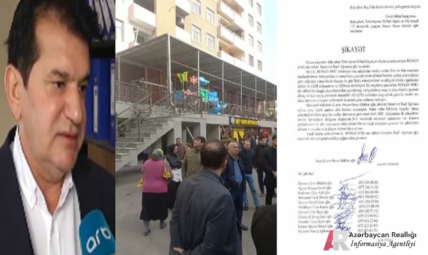 "Ressan MMC"nin rəhbəri sakinləri "soyur"- Şərləmə, böhtan - NARAZILIQ