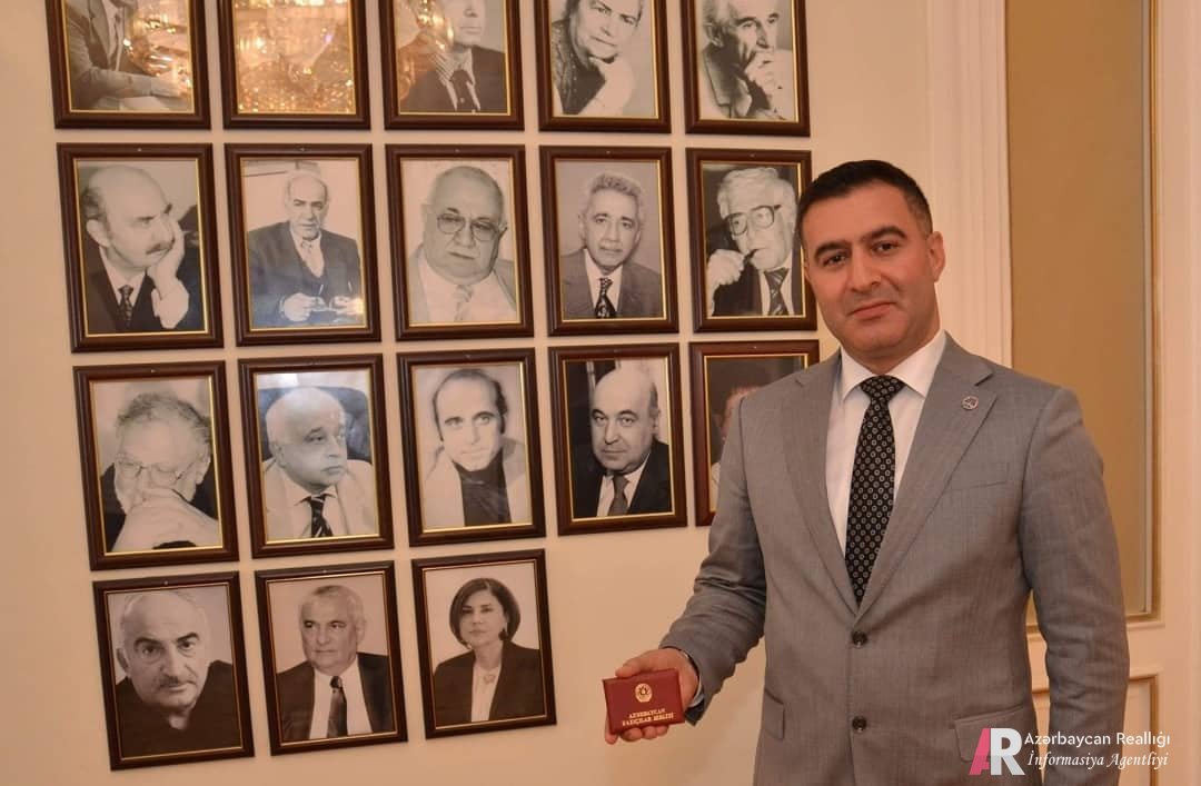 Tanınmış vəkil Azərbaycan Yazıçılar Birliyinin üzvü seçildi - FOTO